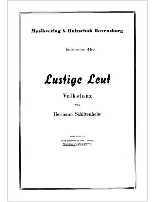 Lustige Leut